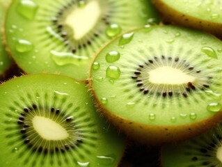 kiwi fruit sliced
