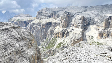 landscape in the dolomites, Italy