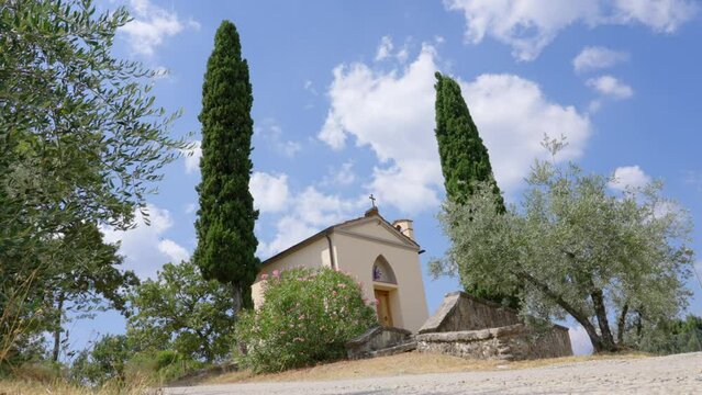 Small chapel in Tuscany, Italy.
