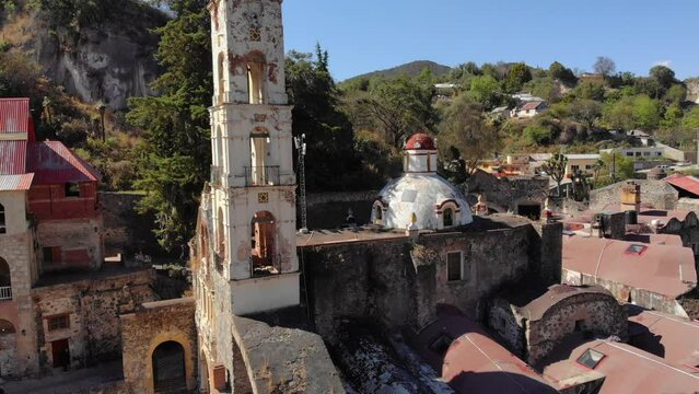 Hacienda Santa Maria Regla, Hidalgo, Mexico.