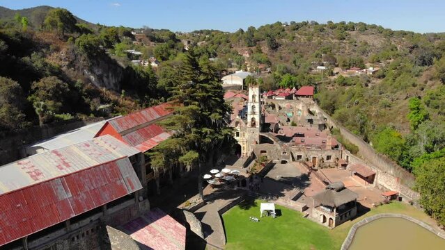 Hacienda Santa Maria Regla, Hidalgo, Mexico.