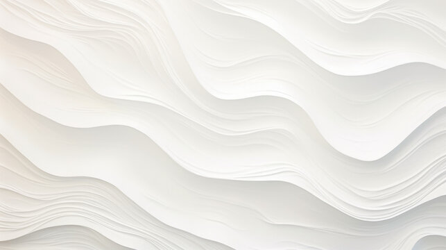  Abstract white wave background © Jasmina
