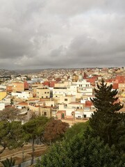 Fototapeta na wymiar View of the old town of Melilla