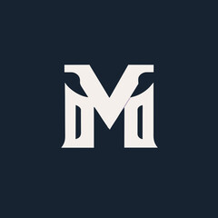 letter m logo