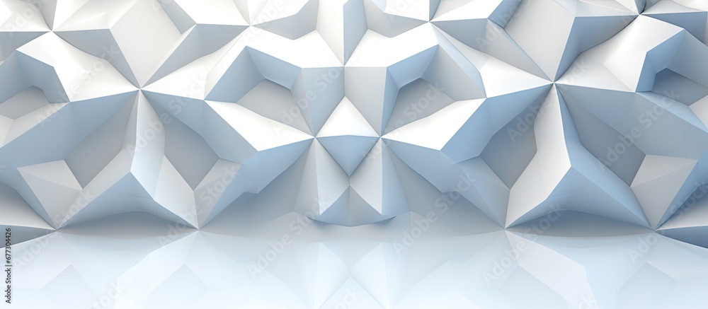 Poster 3d illustration of an arabic girih pattern background with islamic geometry plaster surface and inte