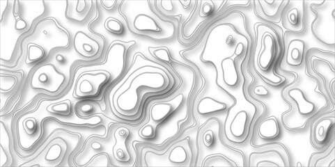 Topographic map in contour line light topographic topo contour map and ocean topographic line map with curvy wave isolines vector and Topographic map background concept.