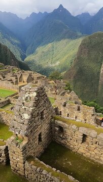 ru&iacute;nas da cidade inca de Machu Picchu, Peru