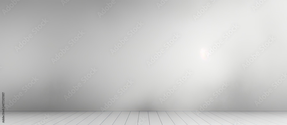 Poster abstract studio background with a gradient of grey and white copy space image place for adding text 