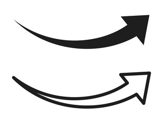 Simple arrow icon Directional symbols