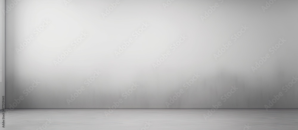Poster abstract studio background with a gradient of grey and white copy space image place for adding text 