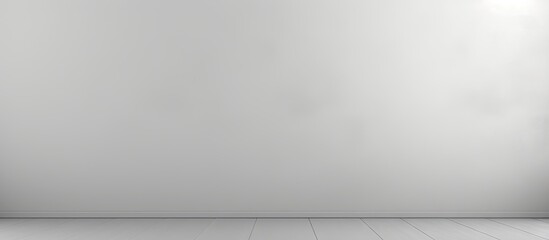 Abstract studio background with a gradient of grey and white Copy space image Place for adding text or design