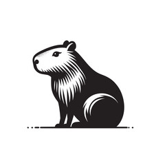 Capybara logo for graphic design, capybara designs for prints and commercial publications, vectorized capybara