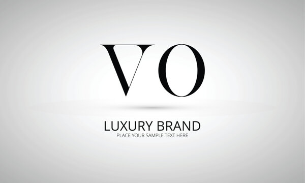 VO V vo initial logo | initial based abstract modern minimal creative logo, vector template image. luxury logotype logo, real estate homie logo. typography logo. initials logo