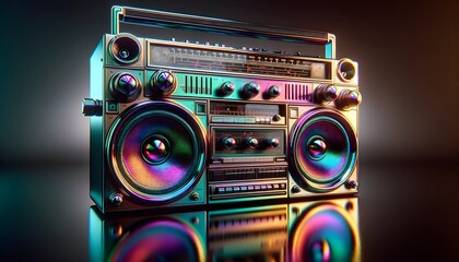 Retro Music Boombox 