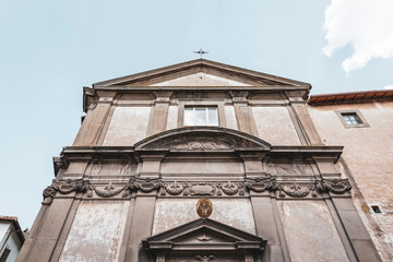 Monastery of the Visitation in Viterbo city, Lazio, Italy