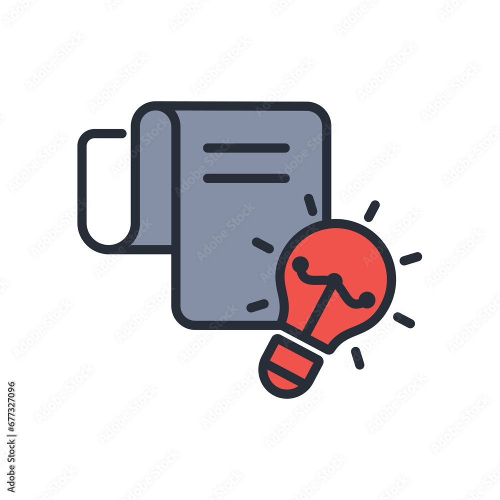 Poster concept icon. vector.editable stroke.linear style sign for use web design,logo.symbol illustration.