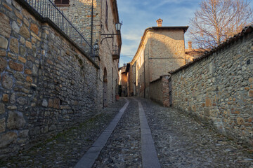 Castell'Arquato,Piacenza,Italy.
