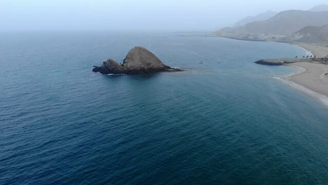 HD of the Snoopy Island, Fujaira, UAE