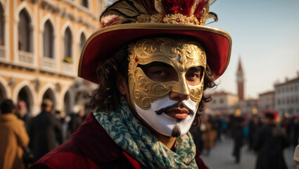 Karneval in Venedig, generated image
