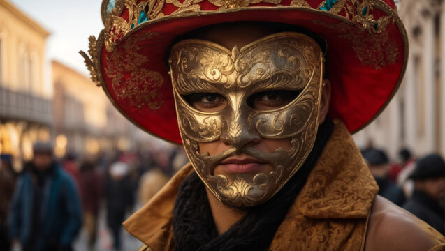 Karneval in Venedig, generated image