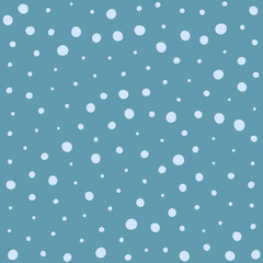 blue polka dots  seamless pattern background