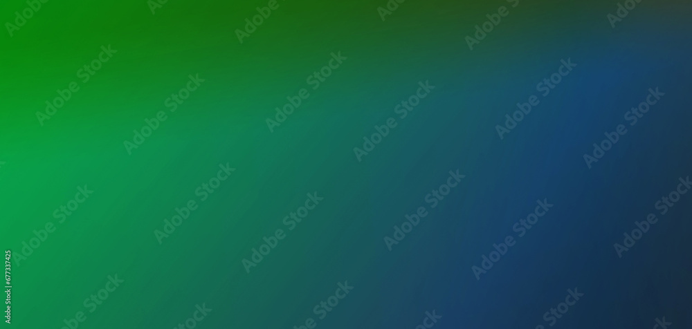 Fototapete bright horizontal blue - green gradient background. background for design and graphic resources. bla
