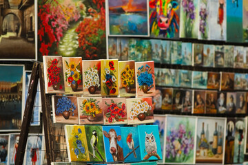 collage of colorful images