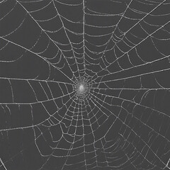 Obraz premium Realistic cobweb