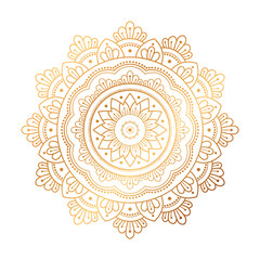 PNG Ornamental Geometric luxury mandala pattern design