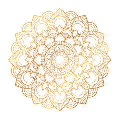 PNG Ornamental Geometric luxury mandala pattern design