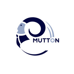 mutton logo in a jacket and tie