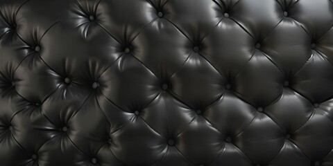 Naklejka premium Black Leather texture