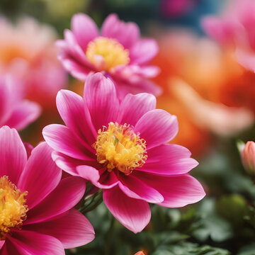 pink and white dahlia flowers,pink, white, dahlia, flowers, floral, petals, nature,