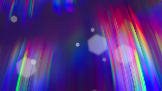 Abstract bright dinamic background with rainbow lines. Wavy lines of variegated flowers. Moving rainbow multi-colored stripes 