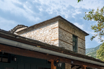 Island at Pamvotida at city of Ioannina, Epirus, Greece