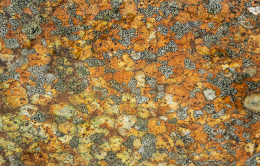 Inside pattern of a broken piece of rock