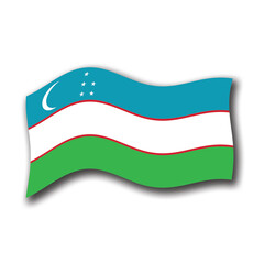 Bandiera Uzbekistan