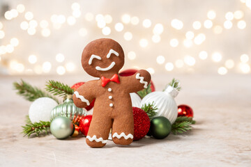 Cute Gingerbread man