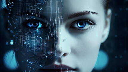 AI Personified: A Visual Representation