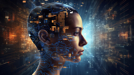 AI Personified: A Visual Representation