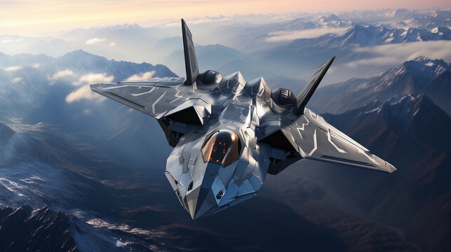 The Futuristic Fighter Jet Vanguard