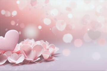 Sweet Valentine Love Pastel Background Anniversary Wallpaper Gift Card Invitation Loveletter