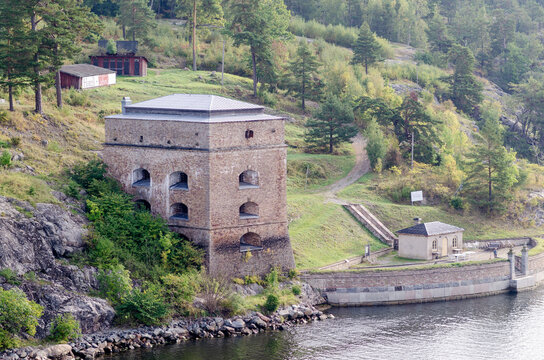Part of Fredriksborg&rsquo;s fortress, Stockholm archipelago, Sweden. It was built to defend the narrow passage at Oxdjupet strait outside of Vaxholm