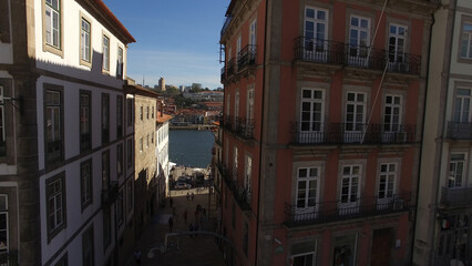 Fototapeta premium Drone Photography City of Porto, Portugal