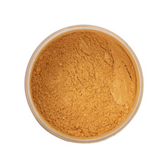 Bright and uniform powder color ring.