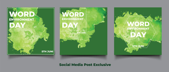 world environment day social media post