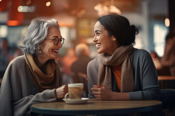 A Coffee-Fueled Bond, Where Every Conversation is a Heartfelt Chapter in Our Friendship Tale