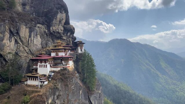 Tiger Nest Temple in Paro, Bhutan.