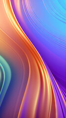 colourful gradient  wavy lines background
