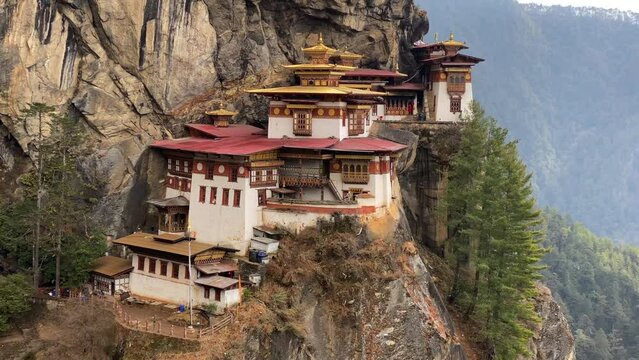Tiger Nest Temple in Paro, Bhutan.